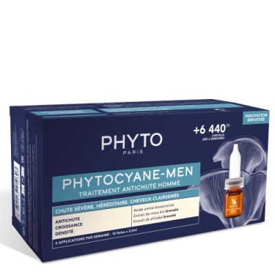 Phyto Phytocyane Men Ampolas Antiqueda