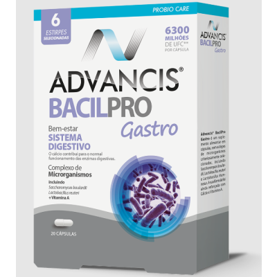 Advancis Bacilpro Gastro Caps X20