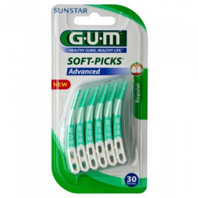 GUM Soft Picks Advanced Small x30