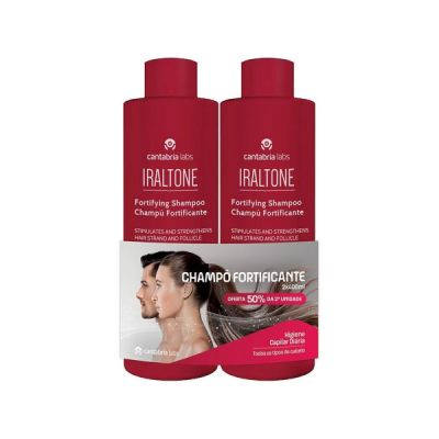 iraltone shampoo fortificante pack promocional