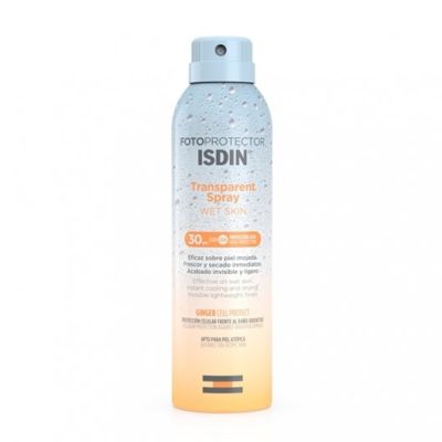 Isdin FotoProtetor Transparent Spray Wet Skin FPS 30 250 ml