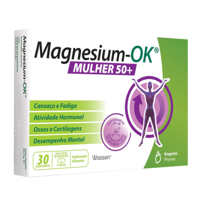 Magnesium-OK 50+ Mulher 30 Comprimidos