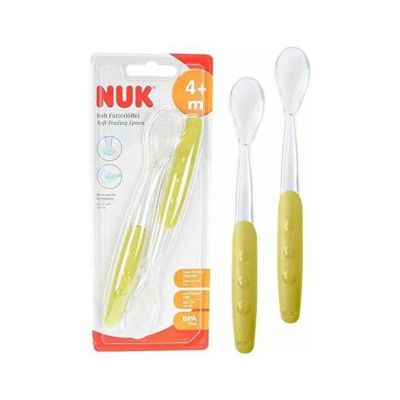 Nuk Spoon Soft Feeding Spoon x2