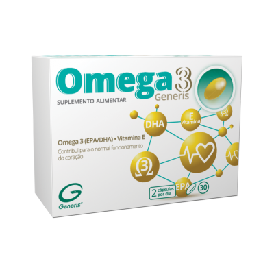 Omega 3 Generis  30 Cápsulas